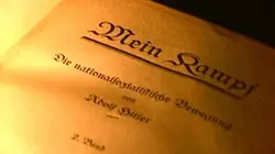 Visuel de «Mein Kampf», c'était écrit