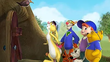 Mes amis Tigrou et Winnie Les objets trouvés. - Une étrange transformation