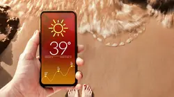 Météo des plages de C8