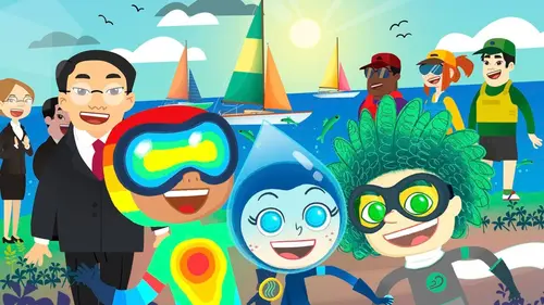 Météo Heroes S01E34 L'eau verte