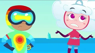 Météo Heroes S01E10 Le lac salé