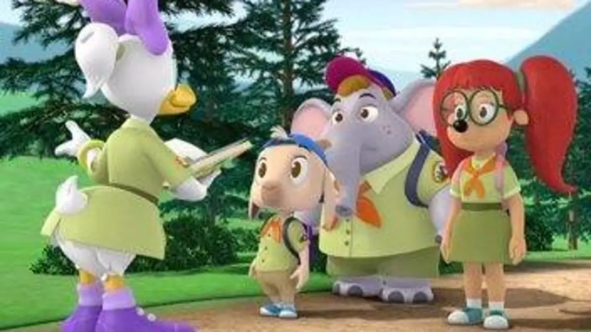 Mickey et ses amis: top départ ! S02E30 L'ami inattendu. - La randonnée des Petites Abeilles