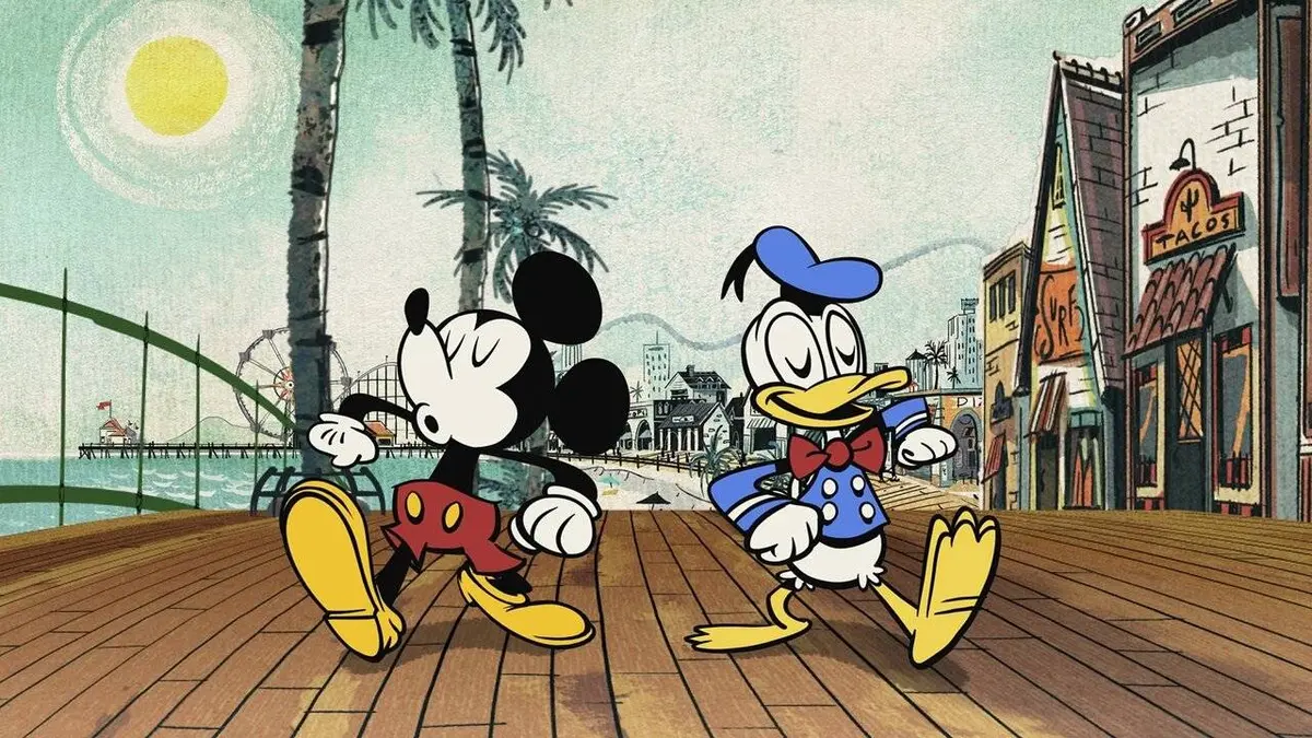Mickey Mouse Compilation S02E13 Le coup de foudre de Dingo / Le capitaine Donald / Des tulipes pour Minnie