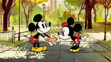 Mickey Mouse compilations Croissant de triomphe / Pique-nique à la plage / Un hot dog à New York