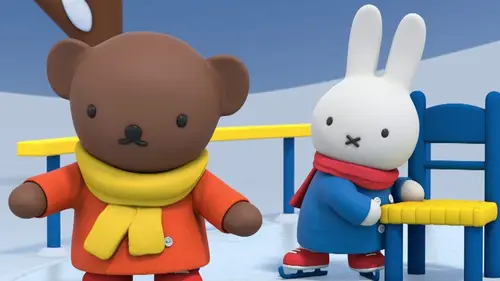 Miffy S02E12 Boris apprend à patiner