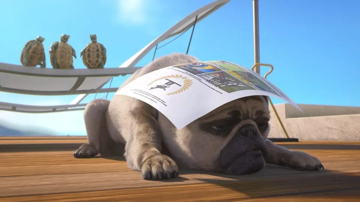 Mike, une vie de chien S01E66 Show devant