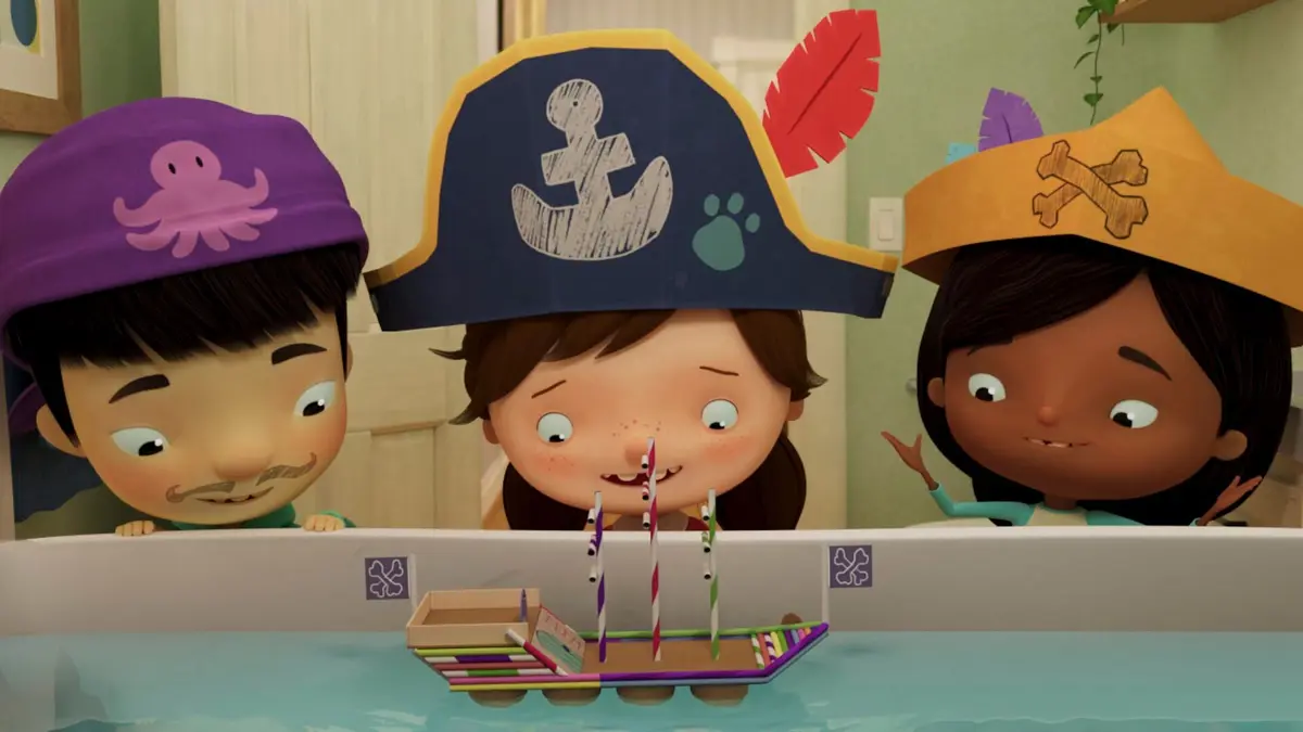 Millie la Magnifique S01E16 Un vaisseau pirate magnifique