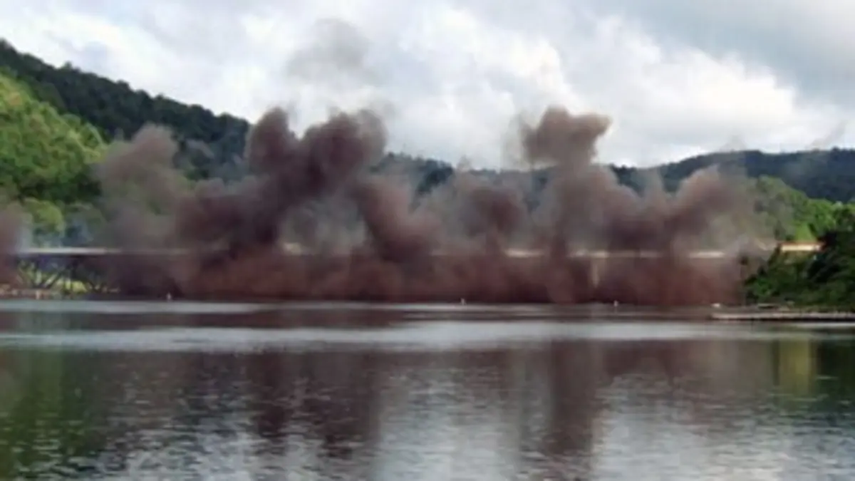 Mission démolition E05 Foxberg, Pennsylvanie