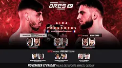 Sur Canal+ Sport 360 à 22h29 : MMA ARES Fighting Championship 2023