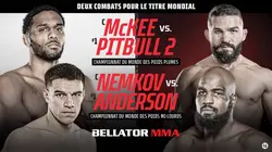 Visuel de AJ McKee - Patricio Pitbull et Vadim Nemkov - Corey Anderson