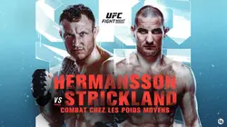 Sur RMC Sport 2 à 00h00 : Jack Hermansson /  Sean Strickland