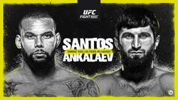 Visuel de Thiago Santos / Magomed Ankalaev