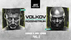 Sur RMC Sport 2 à 22h00 : Alexander Volkov / Jairzinho Rozenstruik
