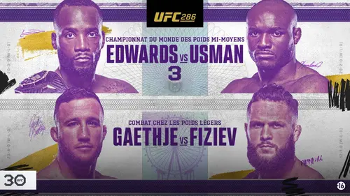Leon Edwards / Kamaru Usman MMA MMA : Ultimate Fighting Championship 2023