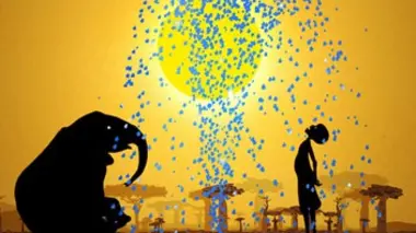 Les trous bleus des Bahamas