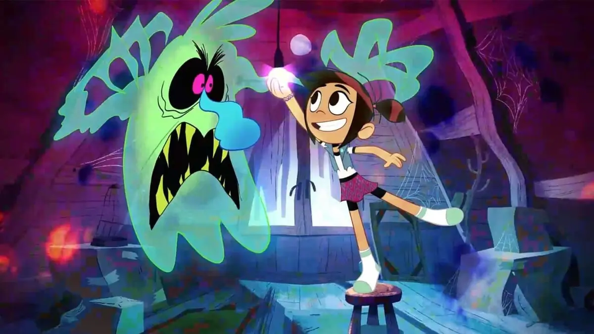 Molly Mcgee et le fantôme S01E04 Maman doit travailler / Hourra pour Mollywood !