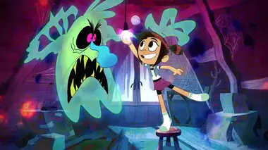 Molly Mcgee et le fantôme S01E04 Maman doit travailler / Hourra pour Mollywood !