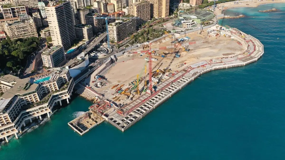 Monaco, l'extension de tous les défis