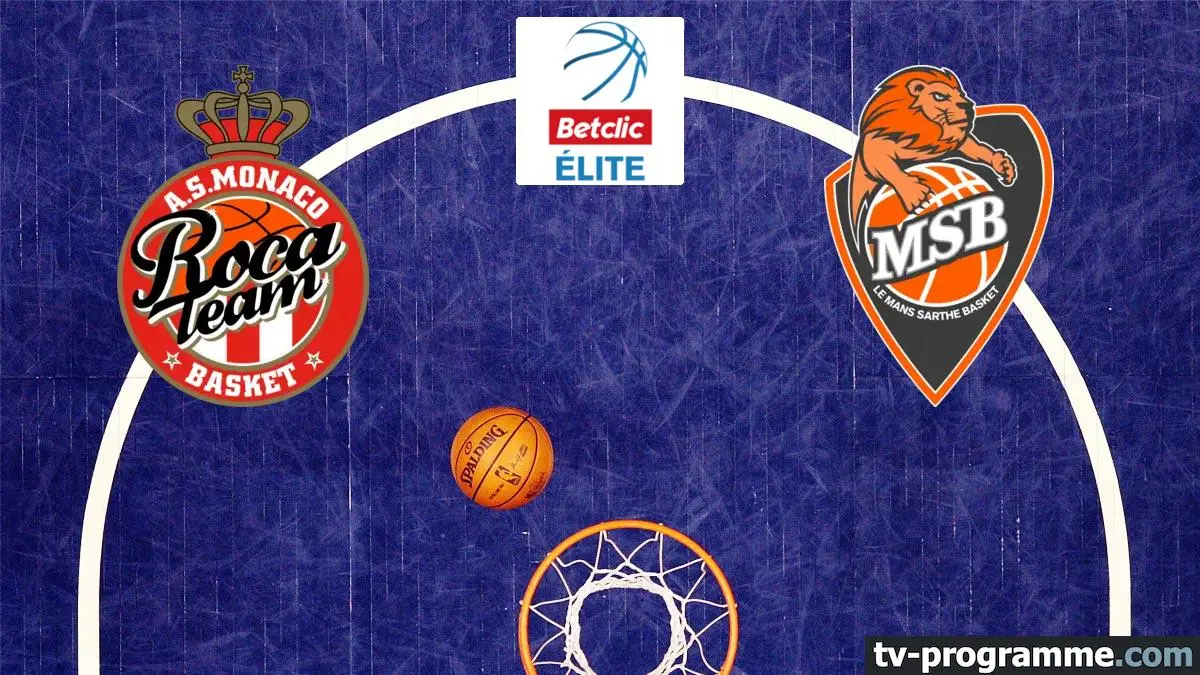 Monaco / Le Mans Basket-ball Betclic Elite 2025-2026