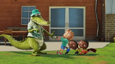 Un croco en boîte