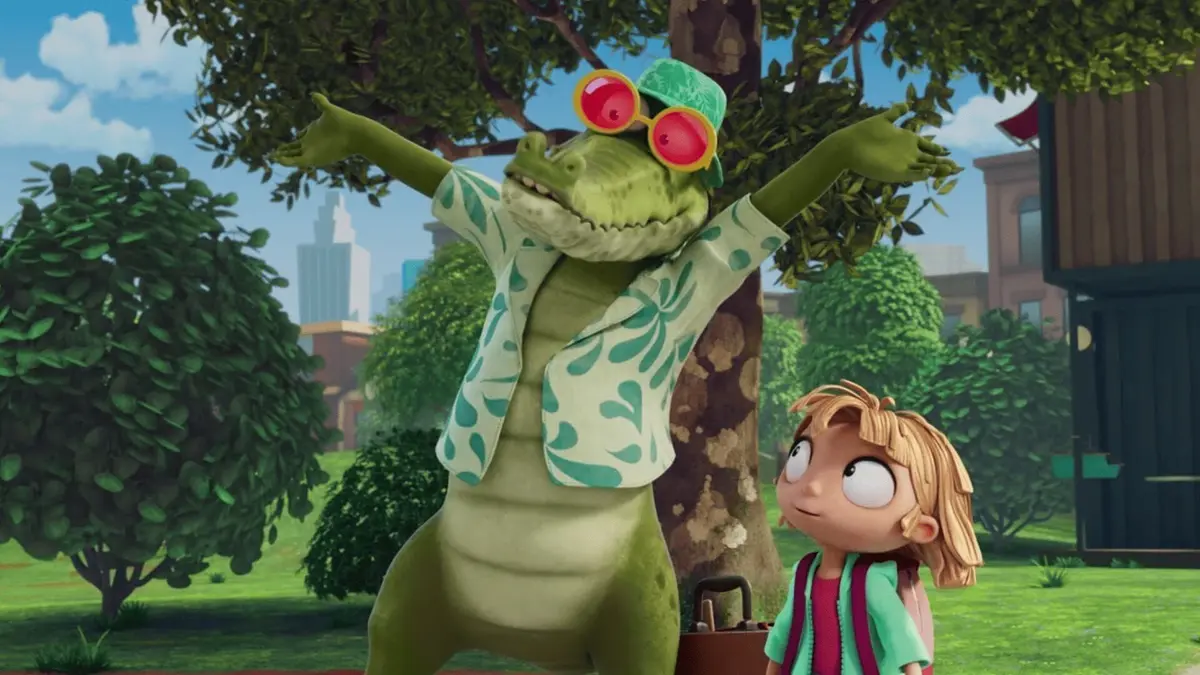 Monsieur Crocodile S01E40 Des vacances maison