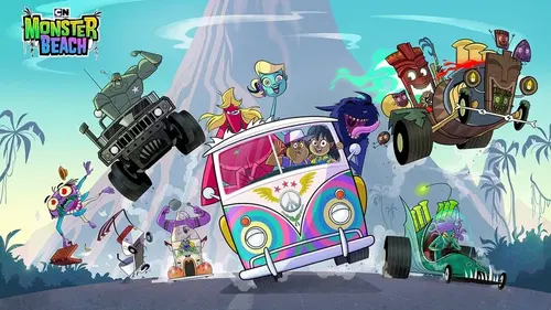 Monster Beach E118 Frayeurs ! Caméra ! Action !