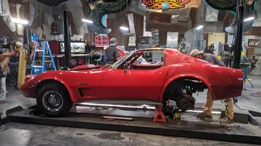 Monster Garage S01E05 Corvette en feu