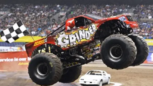 Monster Jam 2013 Atlanta Racing