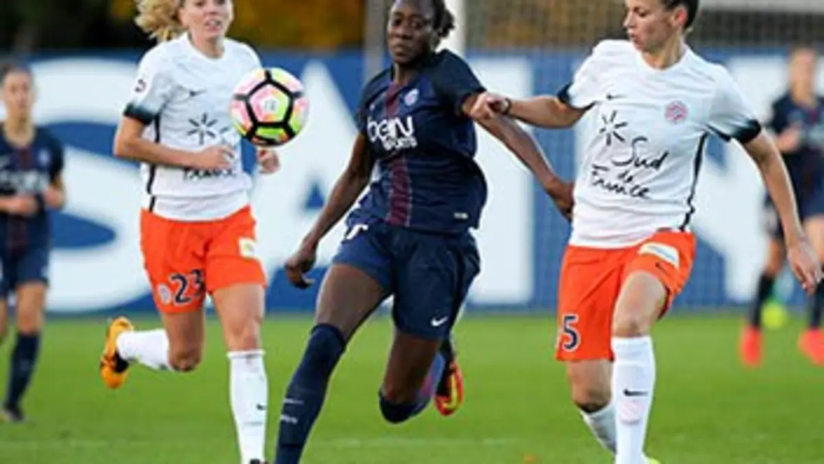 Montpellier / Paris-SG Football Championnat de France D1 féminine 2016/2017