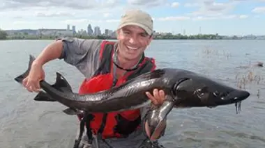 Mordu de la pêche en Floride du Sud