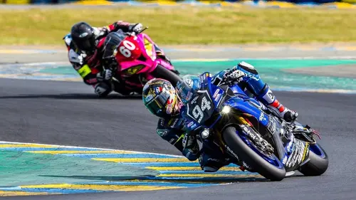 L'arrivée Motocyclisme 24 Heures de Spa 2023