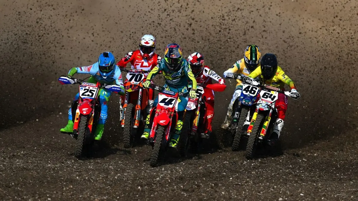 Grand Prix de Suisse. MX2. 1re course Motocross Championnat du monde 2025