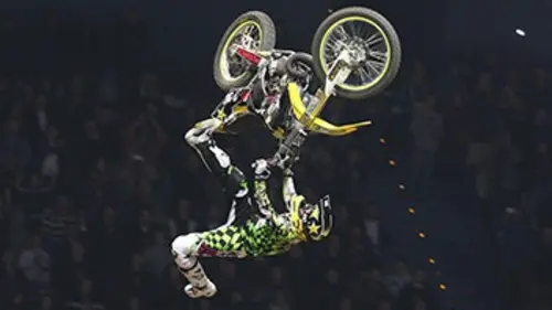 10e manche Motocross freestyle Night of the Jumps 2015