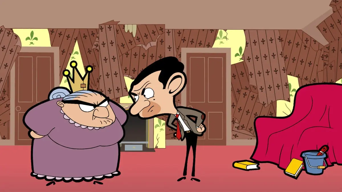 Mr Bean S01E43 Décoration royale