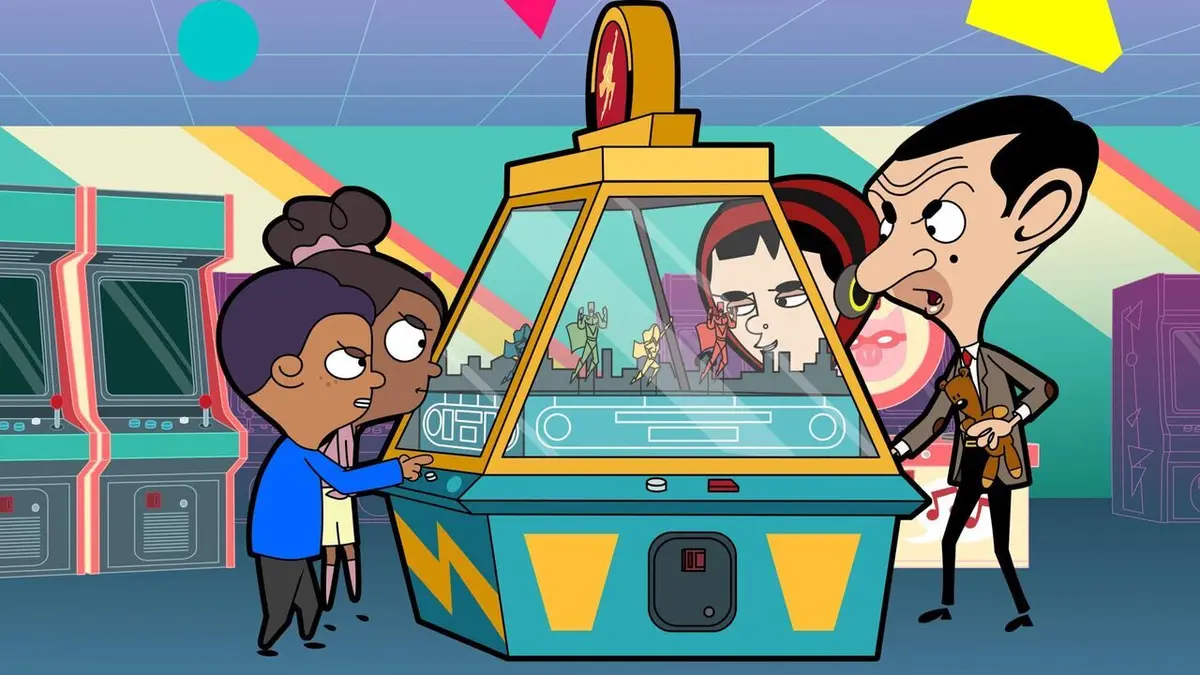 Mr Bean S04E11 Bean et les jeux d'arcade