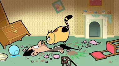 Mr Bean S01E27 Garde chat