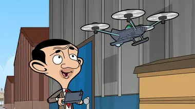 Mr Bean S04E16 Un drone à la rescousse