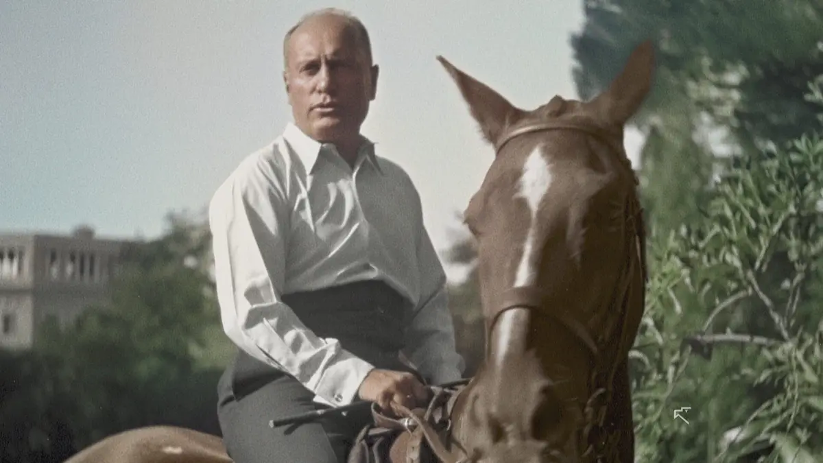 Visuel de Mussolini, le premier fasciste La chute 1937-1945