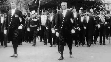 1897: Le président Félix Faure en voyage