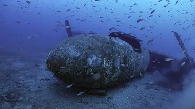 Mystères d'épaves S01E02 USS Corsica : l'île porte-avions