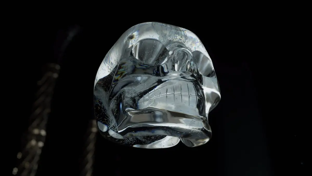 Mystérieux objets Crystal Skull, Dragon Chair, Assyrian Star Map