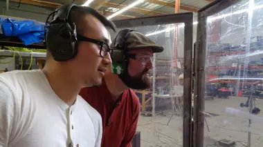 Mythbusters Dépôt dynamité