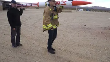 Mythbusters Rocketman
