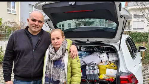 Né pendant la guerre : Un couple part chercher son bébé à Kiev