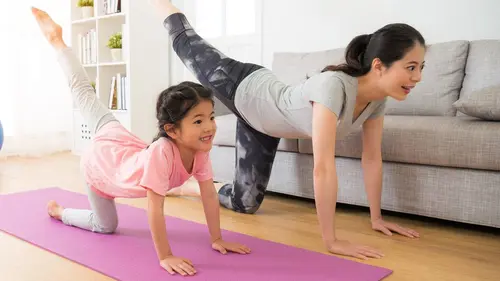 Casting Nés pour bouger Yoga parents enfant