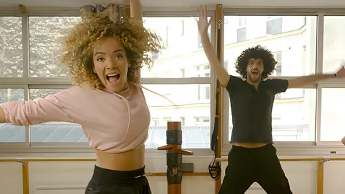 Nés pour bouger Aude et les pompes