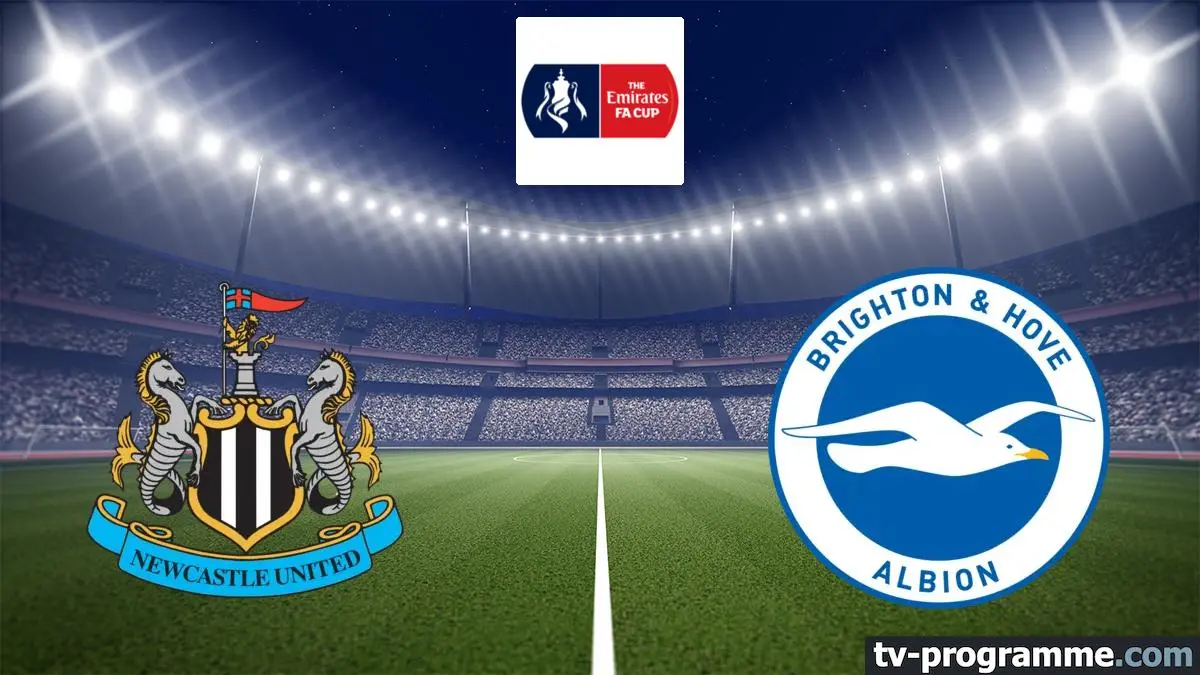 Newcastle / Brighton & Hove Albion Football Coupe d'Angleterre 2024-2025