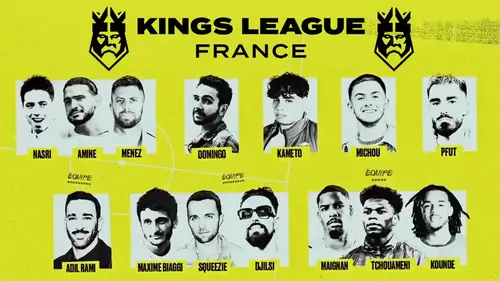 La Kings League débarque en France avec des stars du foot et du web