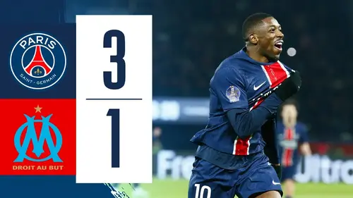 PSG / OM résumé du match et vidéo des buts de la victoire de Paris (3 - 1)