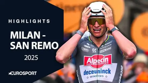 Milan - San Remo : résumé vidéo de la classique italienne avec la victoire de Mathieu van der Poel
